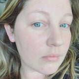X Marks the Spot Sterling Silver Post Earrings